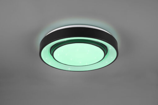 Φωτιστικό Οροφής Reality LED 20W  Μαύρο Ματ Μεταλλικό Dimmable 2400lm 3000 – 6000K  R65041032