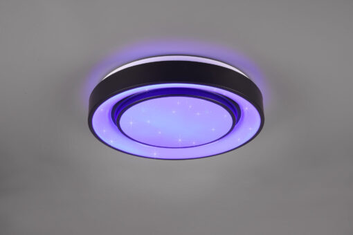 Φωτιστικό Οροφής Reality LED 20W  Μαύρο Ματ Μεταλλικό Dimmable 2400lm 3000 – 6000K  R65041032
