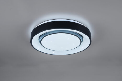 Φωτιστικό Οροφής Reality LED 20W  Μαύρο Ματ Μεταλλικό Dimmable 2400lm 3000 – 6000K  R65041032