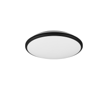 Φωτιστικό Οροφής Reality  LED 20,5W Μαύρο Ματ Πλαστικό Step Dimmable 2300lm  3000K – R67021132