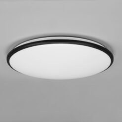 Φωτιστικό Οροφής Reality LIMBUS , 34W ·  4100lm, 3000K Μαύρο Ματ Πλαστικό, Step Dimmable – R67021932