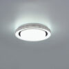 Φωτιστικό Οροφής Reality ATRIA  LED, 10,5W · 1080lm, 3000 – 6000K Μαύρο Ματ Πλαστικό, Τηλεχειριζόμενο dimmable, Λειτουργία μνήμης, Φωτάκι νυκτός  – R67042832