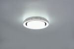 Φωτιστικό Οροφής Reality ATRIA  LED, 10,5W · 1080lm, 3000 – 6000K Μαύρο Ματ Πλαστικό, Τηλεχειριζόμενο dimmable, Λειτουργία μνήμης, Φωτάκι νυκτός  – R67042832