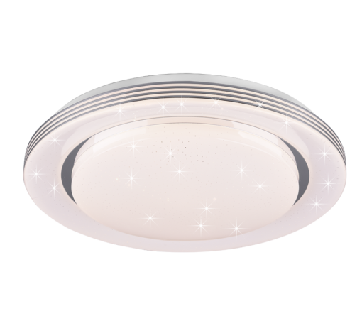 Φωτιστικό Οροφής Reality  LED 22,5W Λευκό Πλαστικό Τηλεχειριζόμενο Dimmable 3700lm  3000 – 6000K – R67045800