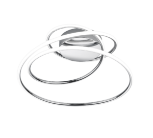 Φωτιστικό Οροφής Reality BOLOGNA  LED, 36W · 5100lm, 4000K Χρώμιο Μεταλλικό, Step dimmable – R67051106