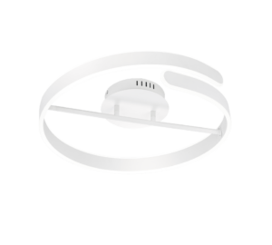 Φωτιστικό Οροφής Reality PARMA  LED, 37W · 4500lm, 4000K Λευκό Ματ Μεταλλικό, Step dimmable – R67071131