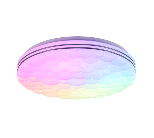 Φωτιστικό Οροφής Reality TIGER  , 22W · 2500lm, 2700 – 6000K Λευκό Ματ Πλαστικό   – R67131100