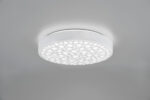 Φωτιστικό Οροφής Reality CHIZU , 22W · 2500lm, 2700 – 6000K Λευκό Ματ Πλαστικό , Tηλεχειριζόμενο dimmable, RGB, φωτάκι νυκτός – R67161131