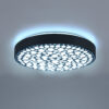 Φωτιστικό Οροφής Reality CHIZU , 22W · 1x 2500lm, 2700 – 6000K Μαύρο Ματ Πλαστικό,RGB,με ενσωματωμένο ροοστάτη, τηλεχειριστήριο, φωτάκι νυκτός – R67161132