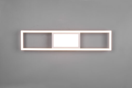 Φωτιστικό Οροφής Reality RIGIDO , 22W · 2800lm, 2700 – 6000K Λευκό Ματ Μεταλλικό, Λειτουργία μνήμης, Tηλεχειριζόμενο Dimmable – R67172131