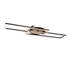 Φωτιστικό Οροφής Reality TWISTER , 30W · 1x 4500lm, 2700 – 6000K Μαύρο Ματ Μεταλλικό, Τηλεχειριζόμενο, Περιστρεφόμενο, Step dimmable – R67183132