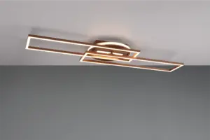 Φωτιστικό Οροφής Reality LED 30W 2700K Καφέ Χρώματος Step Dimmable – R67183165