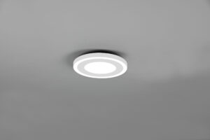 Φωτιστικό Οροφής Reality CARUS , 10W · 1350lm, 4000K Λευκό Ματ Πλαστικό, Αλλαγή ξεχωριστά – R67222031