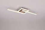 Φωτιστικό Οροφής VIALE Reality LED 17W 1950lm 4000K Περιστρεφόμενο Νίκελ Ματ – R67303107