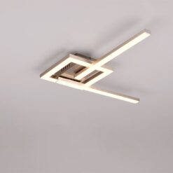 Φωτιστικό Οροφής VIALE Reality LED 17W 1950lm 4000K Περιστρεφόμενο Νίκελ Ματ – R67303107