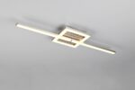 Φωτιστικό Οροφής VIALE Reality LED 17W 1950lm 4000K Περιστρεφόμενο Νίκελ Ματ – R67303107