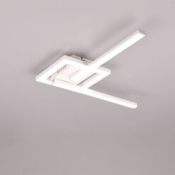 Φωτιστικό Οροφής VIALE Reality LED 17W 1950lm 4000K Περιστρεφόμενο Λευκό Ματ – R67303131