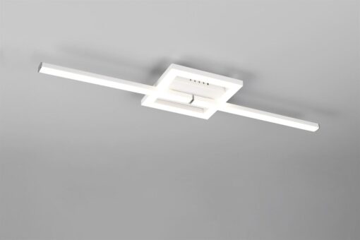 Φωτιστικό Οροφής VIALE Reality LED 17W 1950lm 4000K Περιστρεφόμενο Λευκό Ματ – R67303131