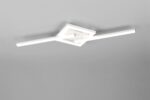 Φωτιστικό Οροφής VIALE Reality LED 17W 1950lm 4000K Περιστρεφόμενο Λευκό Ματ – R67303131
