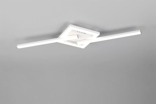 Φωτιστικό Οροφής VIALE Reality LED 17W 1950lm 4000K Περιστρεφόμενο Λευκό Ματ – R67303131
