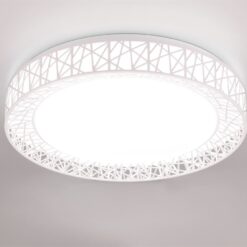 Φωτιστικό Οροφής CLUSTER Reality LED 40W 4300lm CCT Dimmable Με Χειριστήριο Λευκό – R67321101