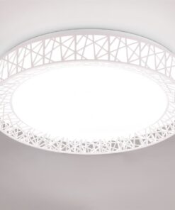 Φωτιστικό Οροφής CLUSTER Reality LED 40W 4300lm CCT Dimmable Με Χειριστήριο Λευκό – R67321101