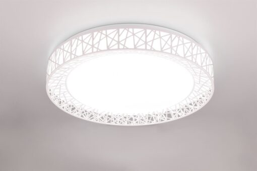 Φωτιστικό Οροφής CLUSTER Reality LED 40W 4300lm CCT Dimmable Με Χειριστήριο Λευκό – R67321101