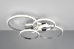 Φωτιστικό Οροφής CIRES Reality LED 27W 3400lm 4000K Περιστρεφόμενο Step Dimmable Χρώμιο – R67364106