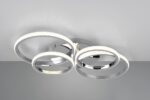 Φωτιστικό Οροφής CIRES Reality LED 27W 3400lm 4000K Περιστρεφόμενο Step Dimmable Χρώμιο – R67364106