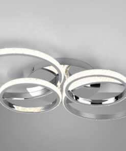 Φωτιστικό Οροφής CIRES Reality LED 27W 3400lm 4000K Περιστρεφόμενο Step Dimmable Χρώμιο – R67364106