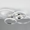 Φωτιστικό Οροφής CIRES Reality LED 27W 3400lm 4000K Περιστρεφόμενο Step Dimmable Χρώμιο – R67364106