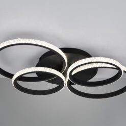 Φωτιστικό Οροφής CIRES Reality LED 27W 3400lm 4000K Περιστρεφόμενο Step Dimmable Μαύρο Ματ – R67364132