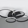 Φωτιστικό Οροφής CIRES Reality LED 27W 3400lm 4000K Περιστρεφόμενο Step Dimmable Μαύρο Ματ – R67364132