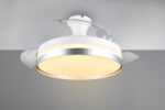 LED Φωτιστικό-Ανεμιστήρας Οροφής Τιτάν Φ100 LINDBERG 35W CCT 4050lm Dimmable με Τηλεχειριστήριο Reality – R67382187