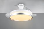 LED Φωτιστικό-Ανεμιστήρας Οροφής Τιτάν Φ100 LINDBERG 35W CCT 4050lm Dimmable με Τηλεχειριστήριο Reality – R67382187