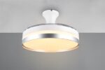 LED Φωτιστικό-Ανεμιστήρας Οροφής Τιτάν Φ100 LINDBERG 35W CCT 4050lm Dimmable με Τηλεχειριστήριο Reality – R67382187