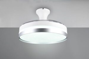 LED Φωτιστικό-Ανεμιστήρας Οροφής Τιτάν Φ100 LINDBERG 35W CCT 4050lm Dimmable με Τηλεχειριστήριο Reality – R67382187