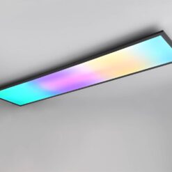 Φωτιστικό Οροφής Μαύρο Ματ 30×120 BETA Reality LED 31W 3600lm RGBW+CCT Dimmable με Χειριστήριο – R67661232