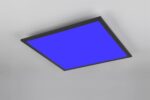 Φωτιστικό Οροφής Μαύρο Ματ 45×45 BETA Reality LED 18W 2000lm RGBW+CCT Dimmable με Χειριστήριο – R67664532