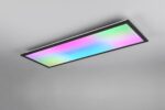 Φωτιστικό Οροφής Μαύρο Ματ 80×30 BETA Reality LED 31W 3350lm RGBW+CCT Dimmable με Χειριστήριο – R67668032