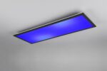 Φωτιστικό Οροφής Μαύρο Ματ 80×30 BETA Reality LED 31W 3350lm RGBW+CCT Dimmable με Χειριστήριο – R67668032