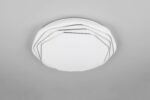 Πλαφονιέρα Λευκή με 3D Έναστρο Κάλυμμα Φ37 DIZZY LED 22W 2600lm Dimmable CCT με Τηλεχειριστήριο Reality – R67741100
