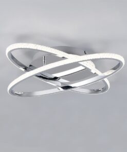 Φωτιστικό Οροφής LANE Reality LED 27W 3500lm 4000K Περιστρεφόμενο Step Dimmable Χρώμιο – R67802106