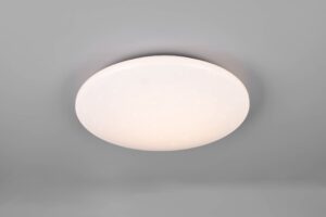 Πλαφονιέρα Λευκή Έναστρο Κάλυμμα Φ37 POLLUX LED 15W 1500lm 3000Κ με Ανιχνευτή Κίνησης IP44 Reality – R67839100
