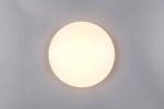 Πλαφονιέρα Λευκή Έναστρο Κάλυμμα Φ37 POLLUX LED 15W 1500lm 3000Κ με Ανιχνευτή Κίνησης IP44 Reality – R67839100