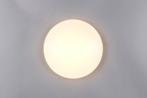 Πλαφονιέρα Λευκή Έναστρο Κάλυμμα Φ37 POLLUX LED 15W 1500lm 3000Κ με Ανιχνευτή Κίνησης IP44 Reality – R67839100