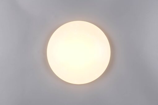 Πλαφονιέρα Λευκή Έναστρο Κάλυμμα Φ37 POLLUX LED 15W 1500lm 3000Κ με Ανιχνευτή Κίνησης IP44 Reality – R67839100