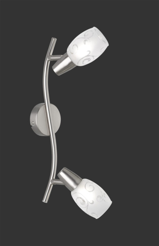 Σποτ Reality   2xE14 Νίκελ Ματ Μεταλλικό    R80022007