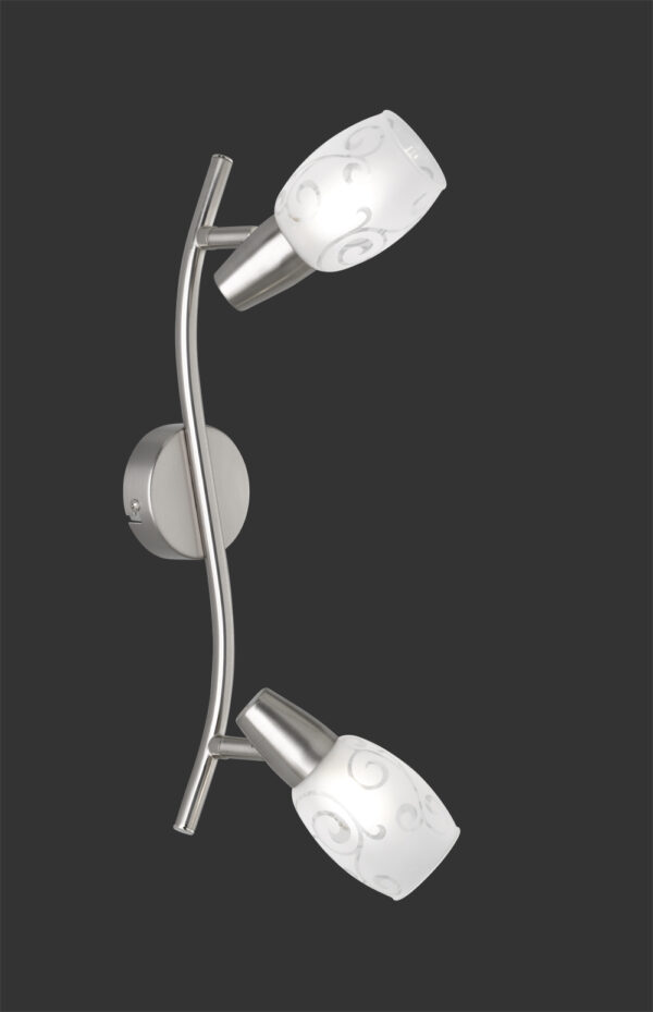 Σποτ Reality   2xE14 Νίκελ Ματ Μεταλλικό    R80022007