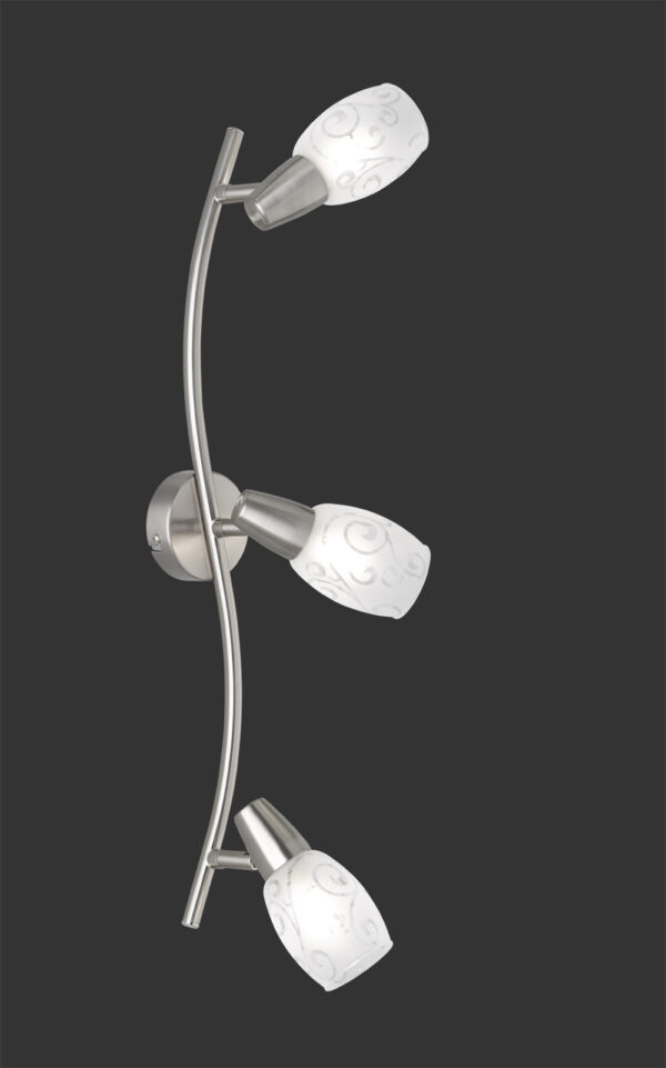 Σποτ Reality   3xE14 Νίκελ Ματ Μεταλλικό    R80023007